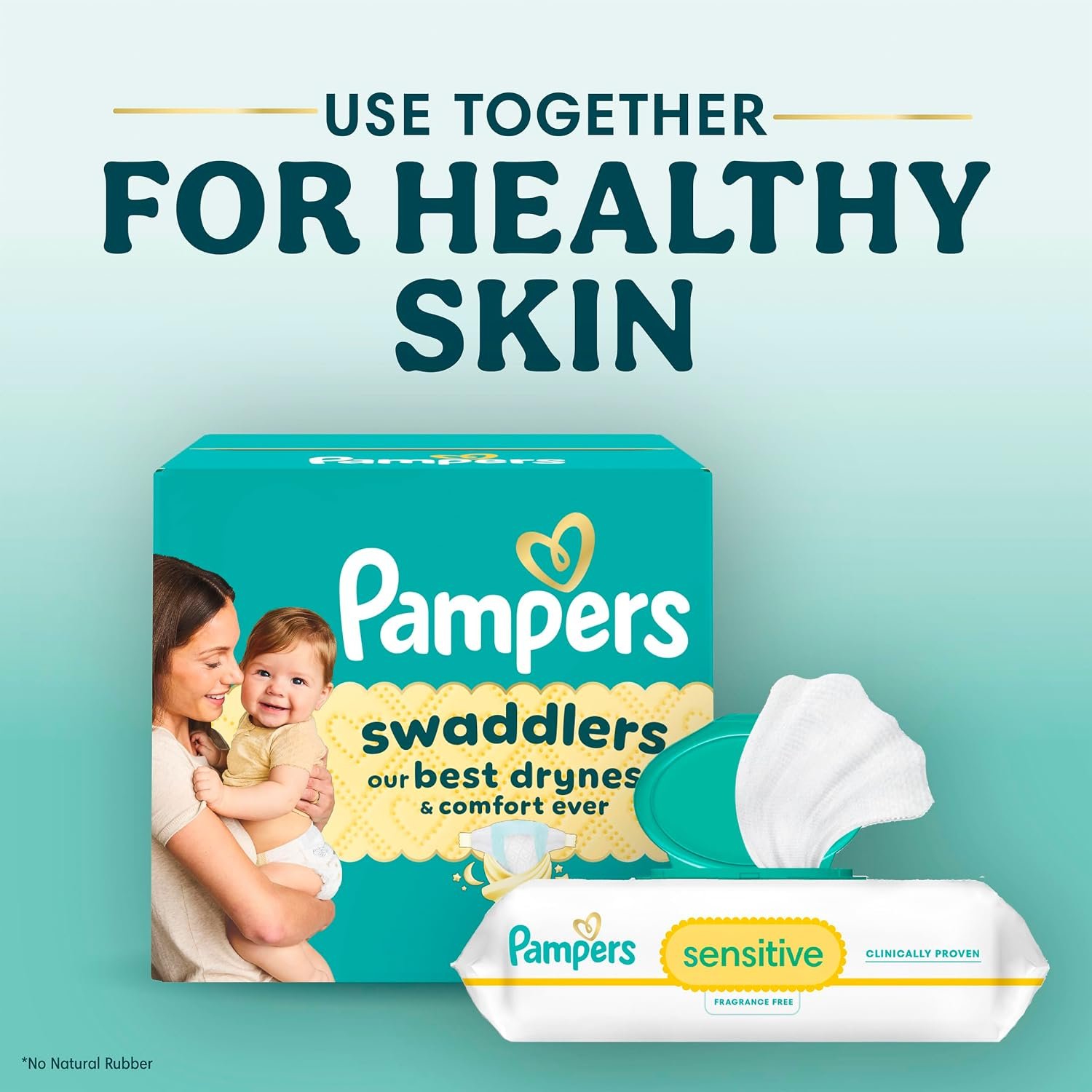 Swaddlers Diapers, Size 5 (20-37 lbs), 132 Count, Fragrance Free, Hypoallergenic, Absorbent, Pediatrician Recommended, Skin Safe - Image 8