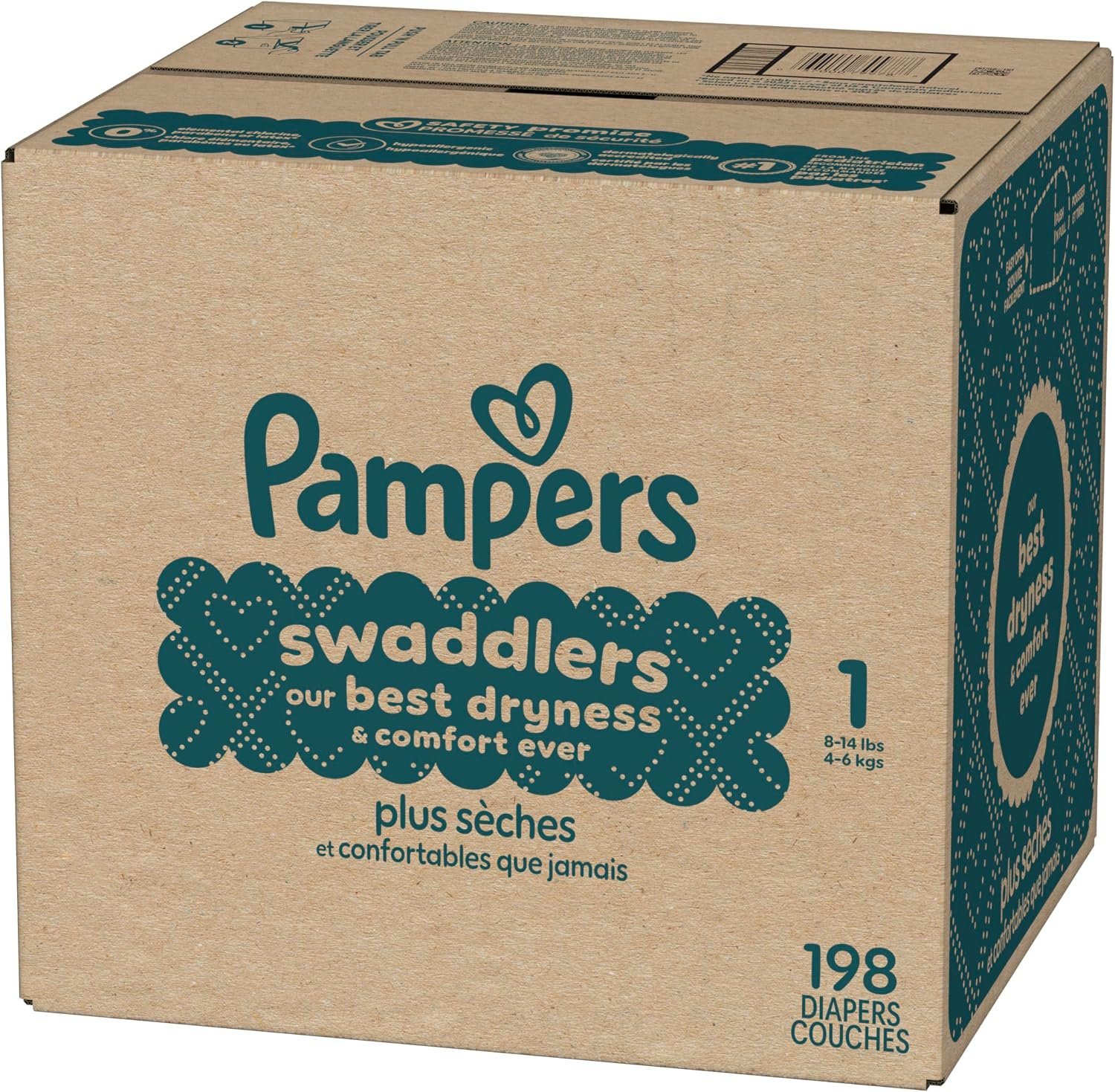 Swaddlers Diapers, Size 5 (20-37 lbs), 132 Count, Fragrance Free, Hypoallergenic, Absorbent, Pediatrician Recommended, Skin Safe - Image 11